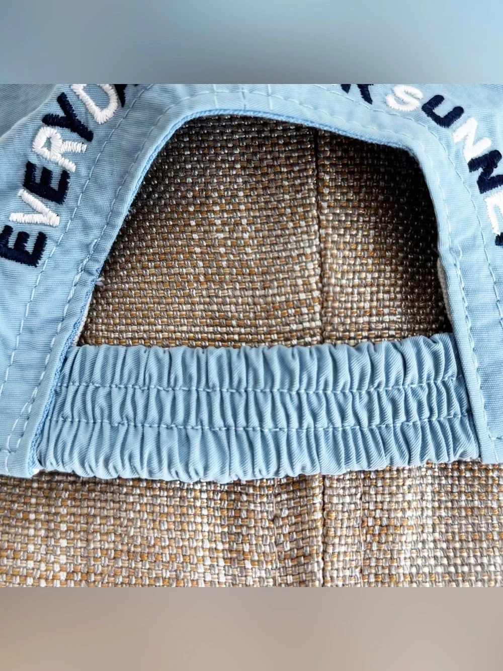 Sunnei Elastic Baseball Cap, Light Blue